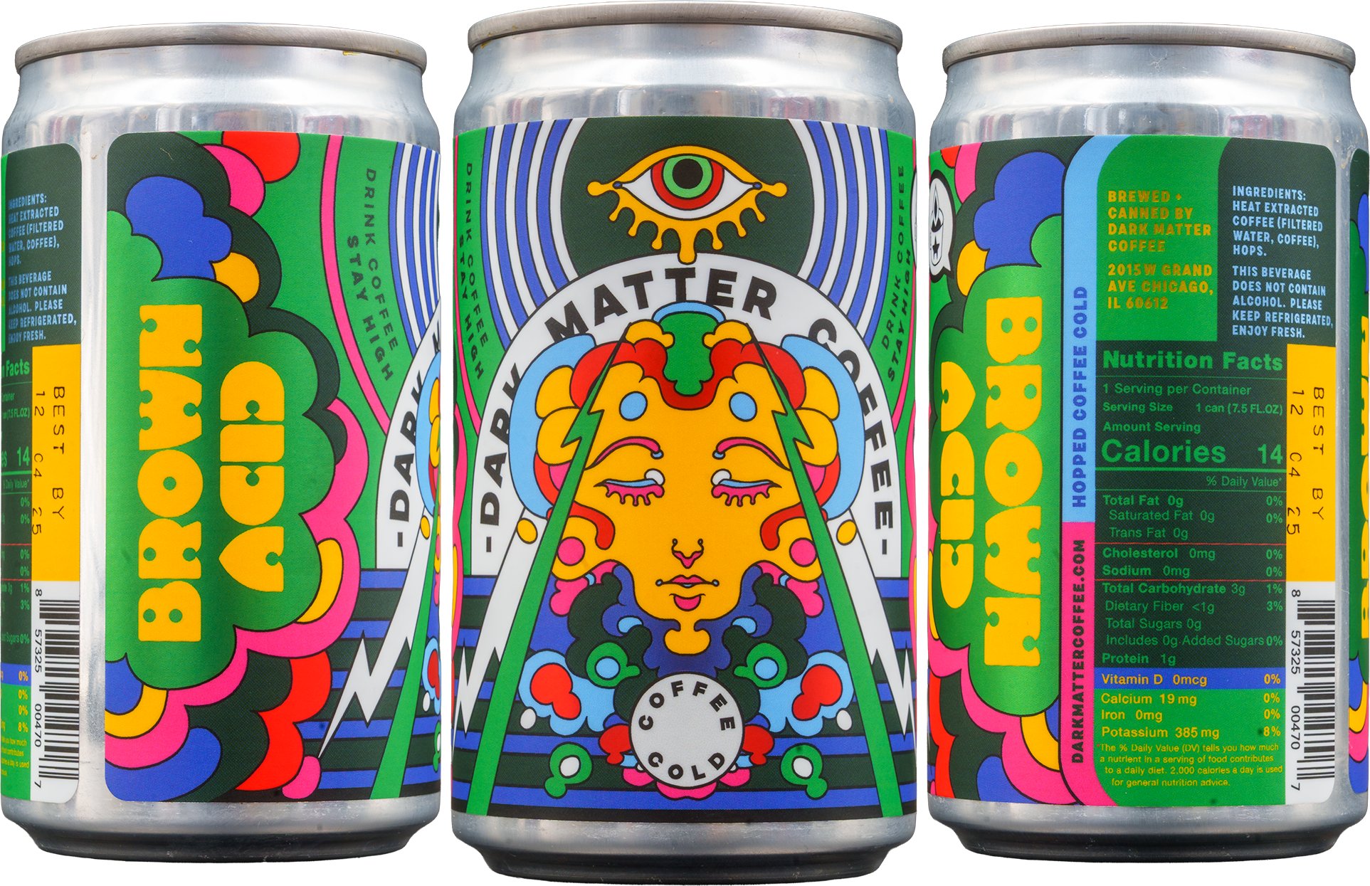 Brown Acid Coffee Cold 8-Pack