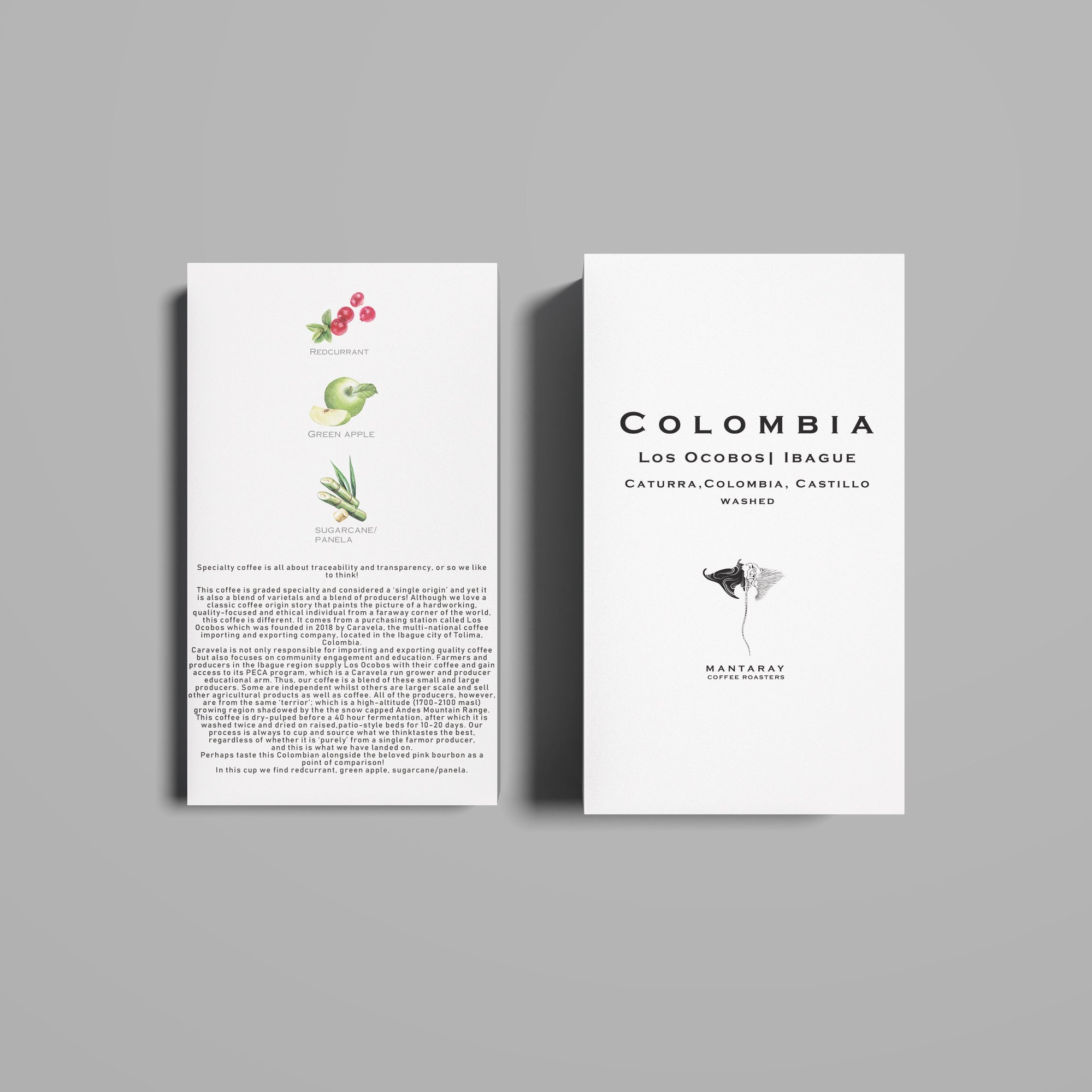 Colombia Los Ocobos | Ibague Tolima washed (Single Origin Espresso)
