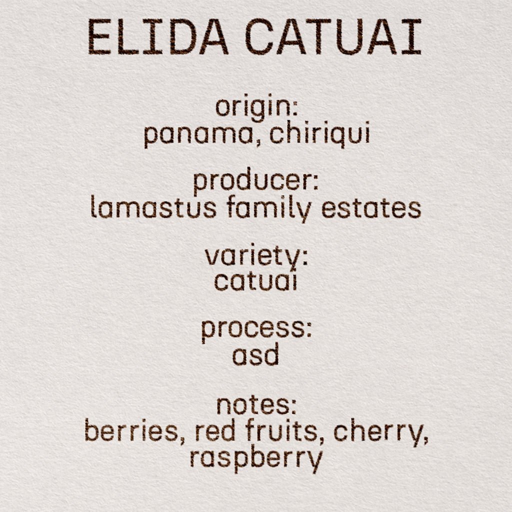 Elida Estate Catuai