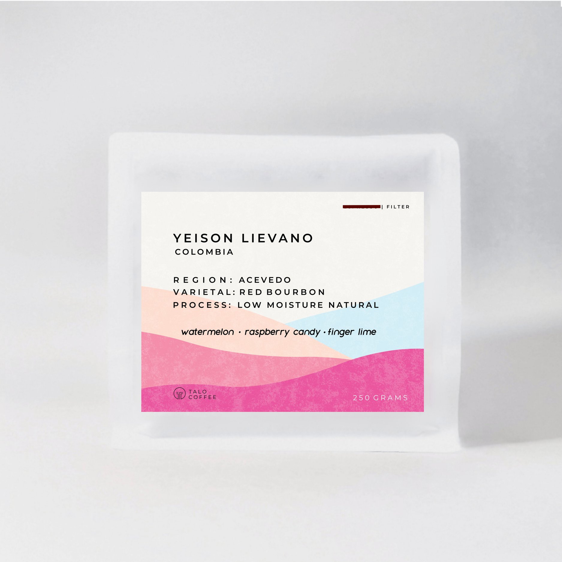 Colombia Yeison Lievano Red Bourbon Cold Natural