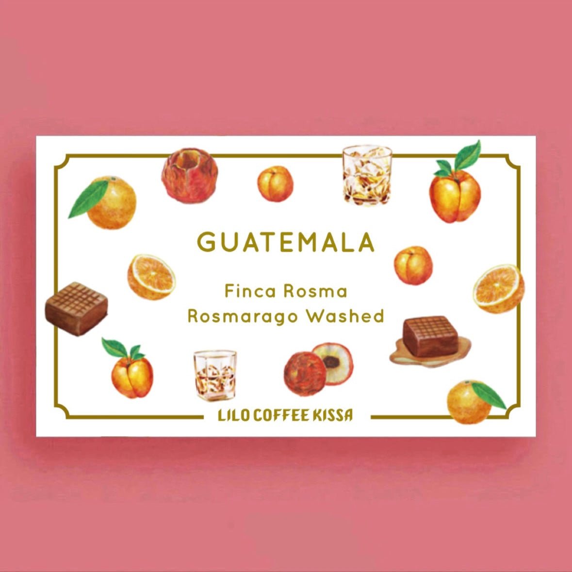 (終売済み)【喫茶】GUATEMALA Finca Rosma Rosmarago Washed