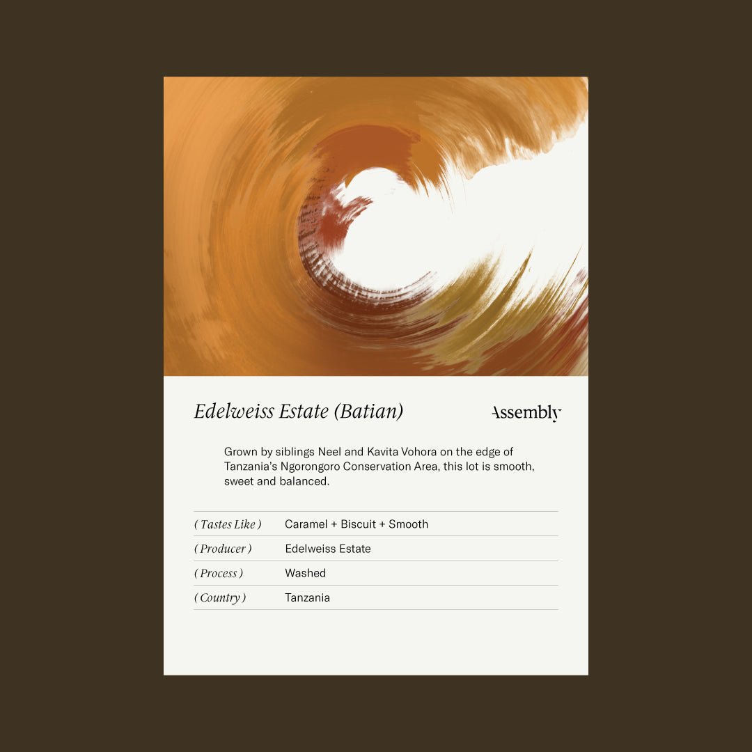 Tanzania — Edelweiss Estate (Batian) Taste Card