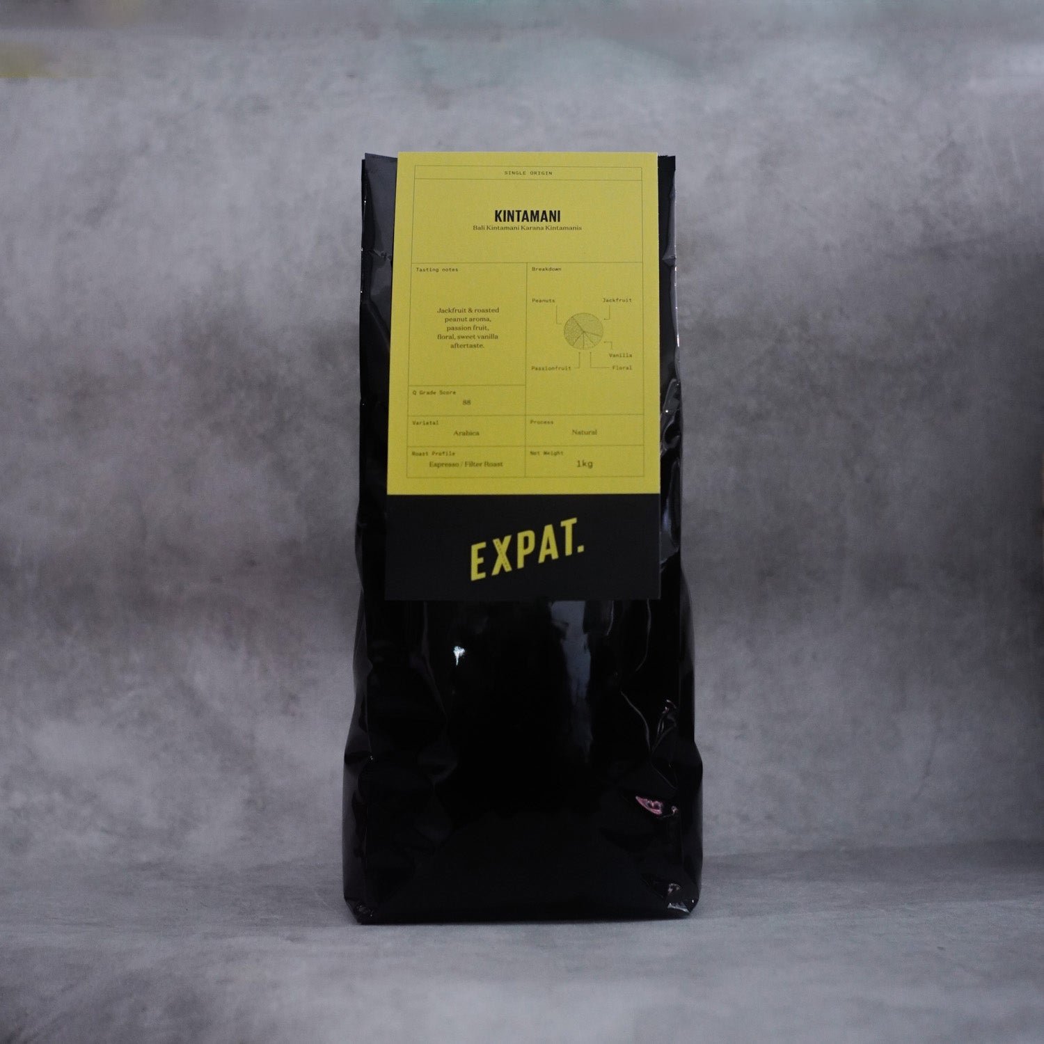 Coffee Beans Kintamani Natural Filter Roast | Bag 1KG