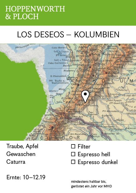 LOS DESEOS - KOLUMBIEN