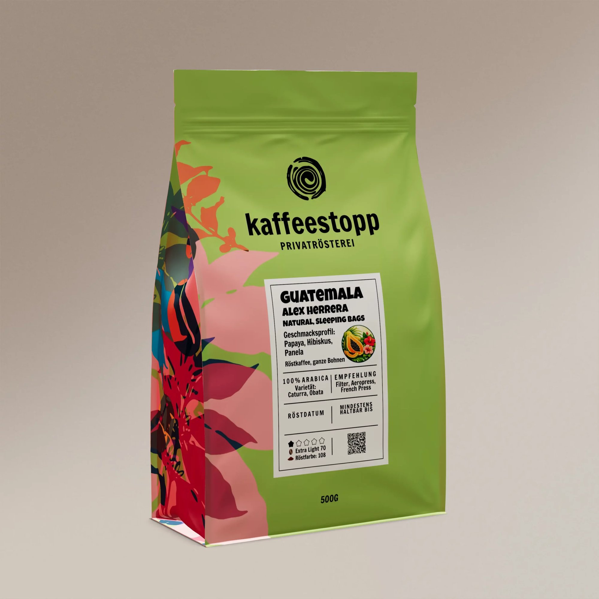 Guatemala Natural Filterkaffee | Alex Herrera, Finca Pampojilá – Kaffeestopp