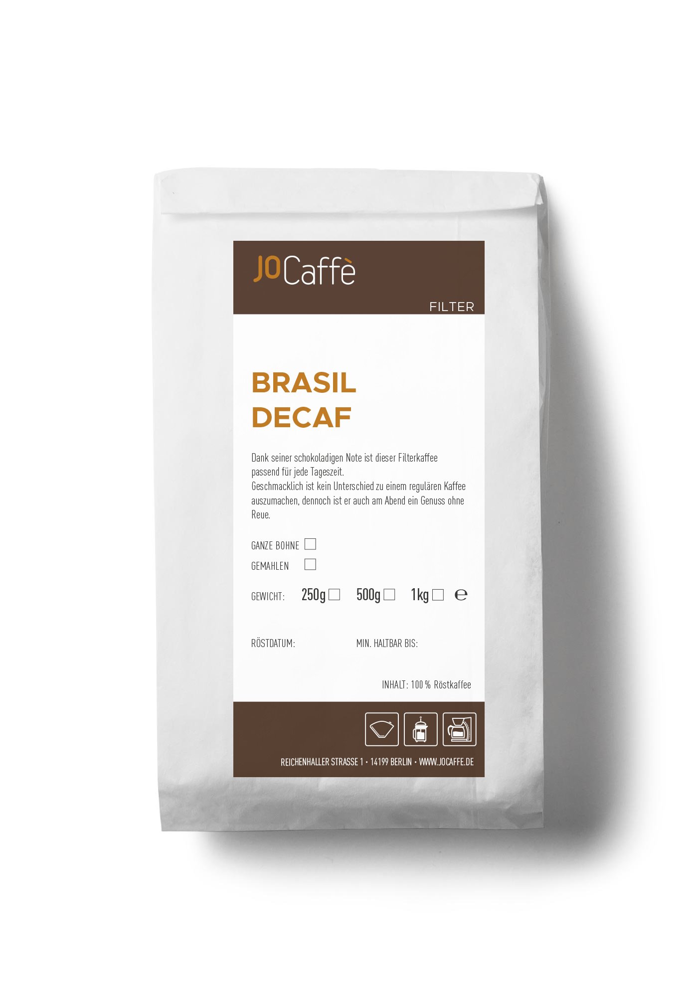 BRASIL DECAF ENTKOFFEINIERT