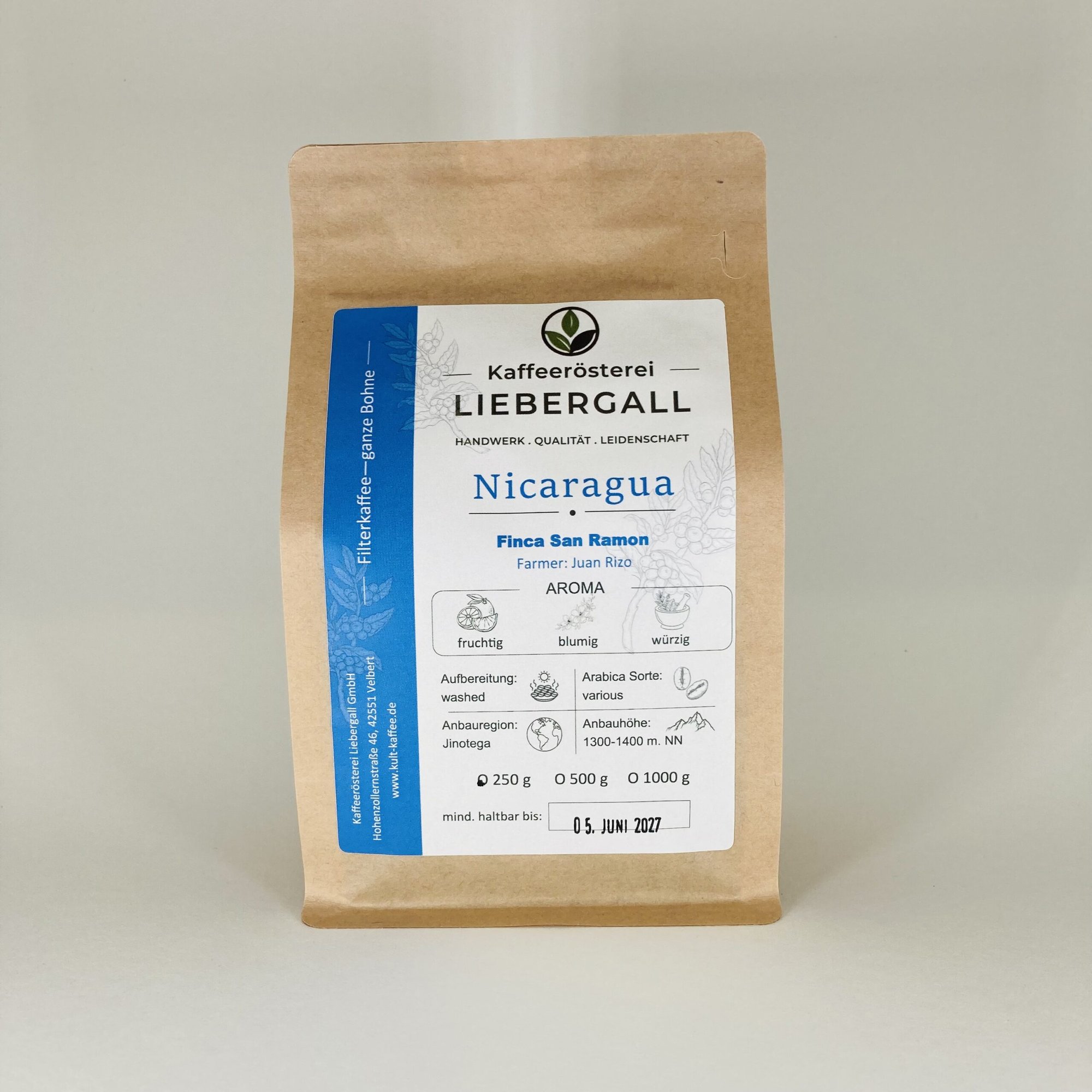 Nicaragua Finca San Ramon