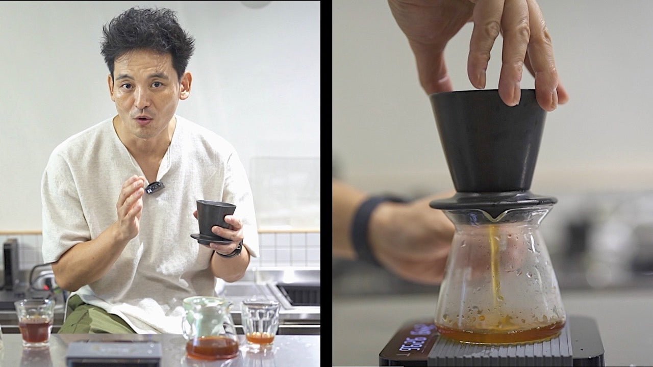 陶作坊 Aurli U360 老岩泥流轉360濾杯 限定款黑色