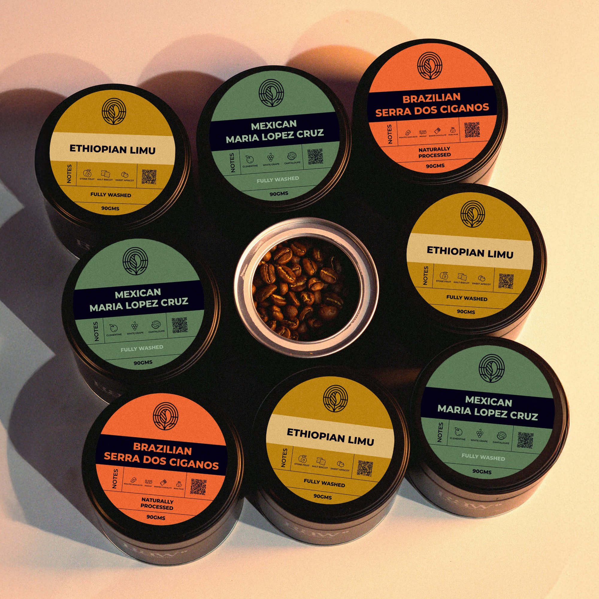 COFFEE DISCOVERY TINS