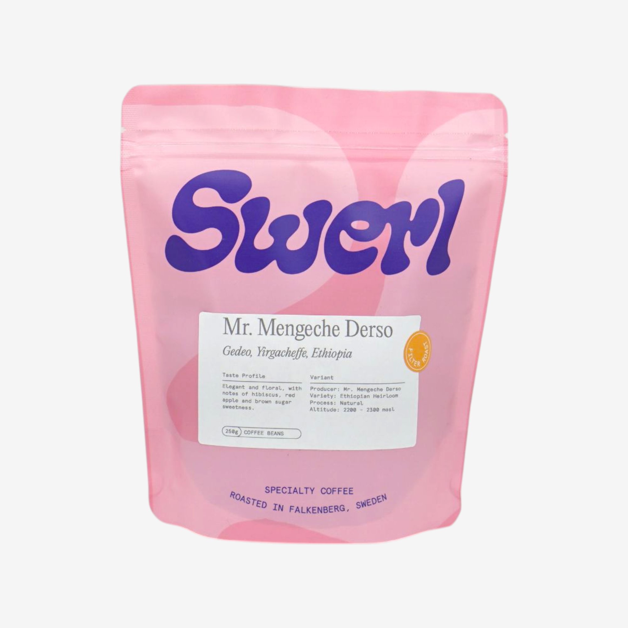 Mr. Mengeche Derso - Ethiopia // Natural Heirloom - Hibiscus, Red Apple, Brown Sugar
