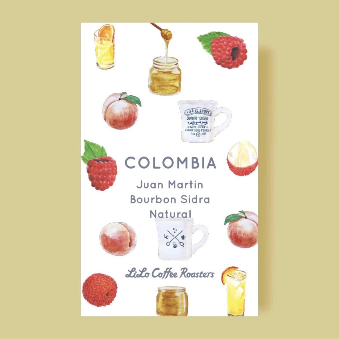 【Limited】COLOMBIA Juan Martin Bourbon Sidra Natural