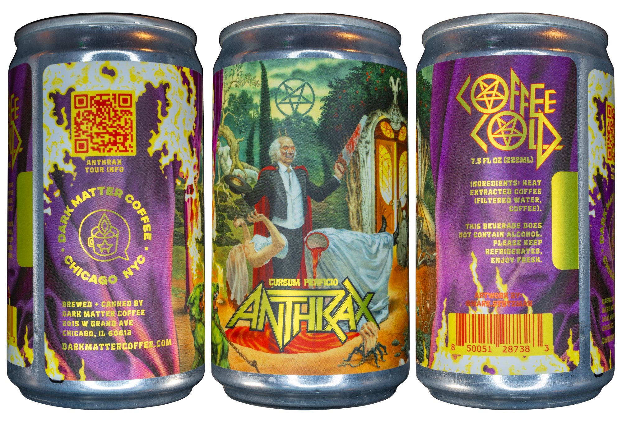 Anthrax - Cursum Perficio Coffee Cold 8-Pack