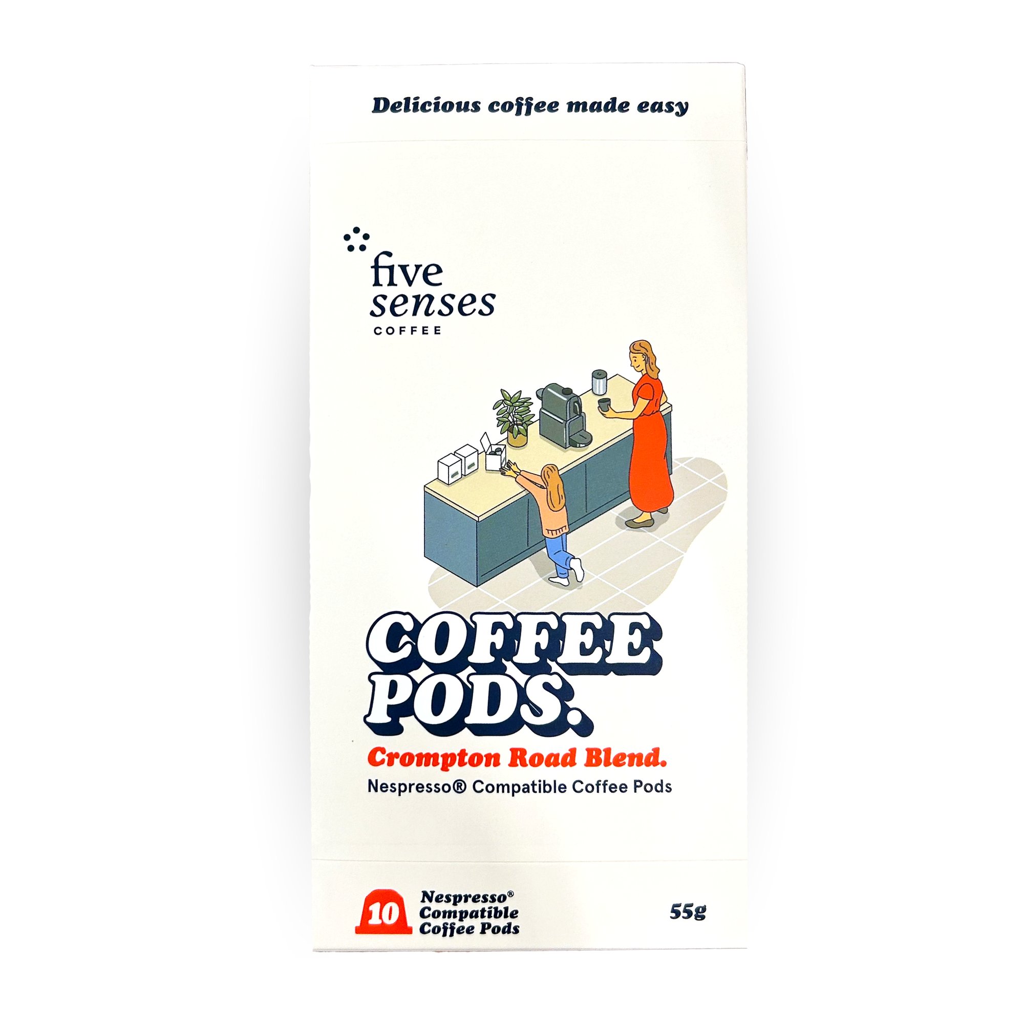 Coffee Pods - Crompton Road Blend