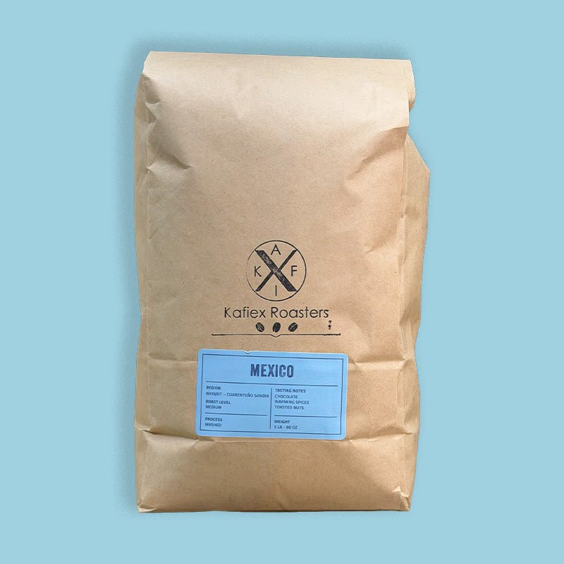 Mexico El Cuarenteño Washed Coffee - 5 lb Bag