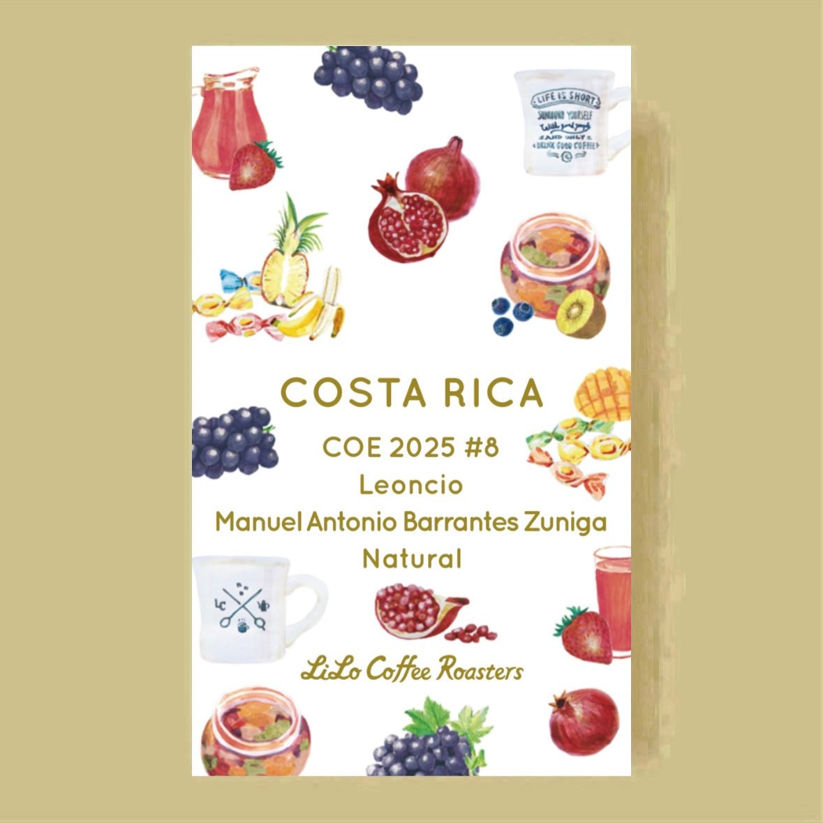 COSTA RICA COE 2025 #8 Leoncio Manuel Antonio Barrantes Zuniga Natural