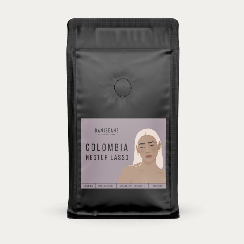 DECAF Colombia Nestor Lasso - Natural Decaf Ombligon