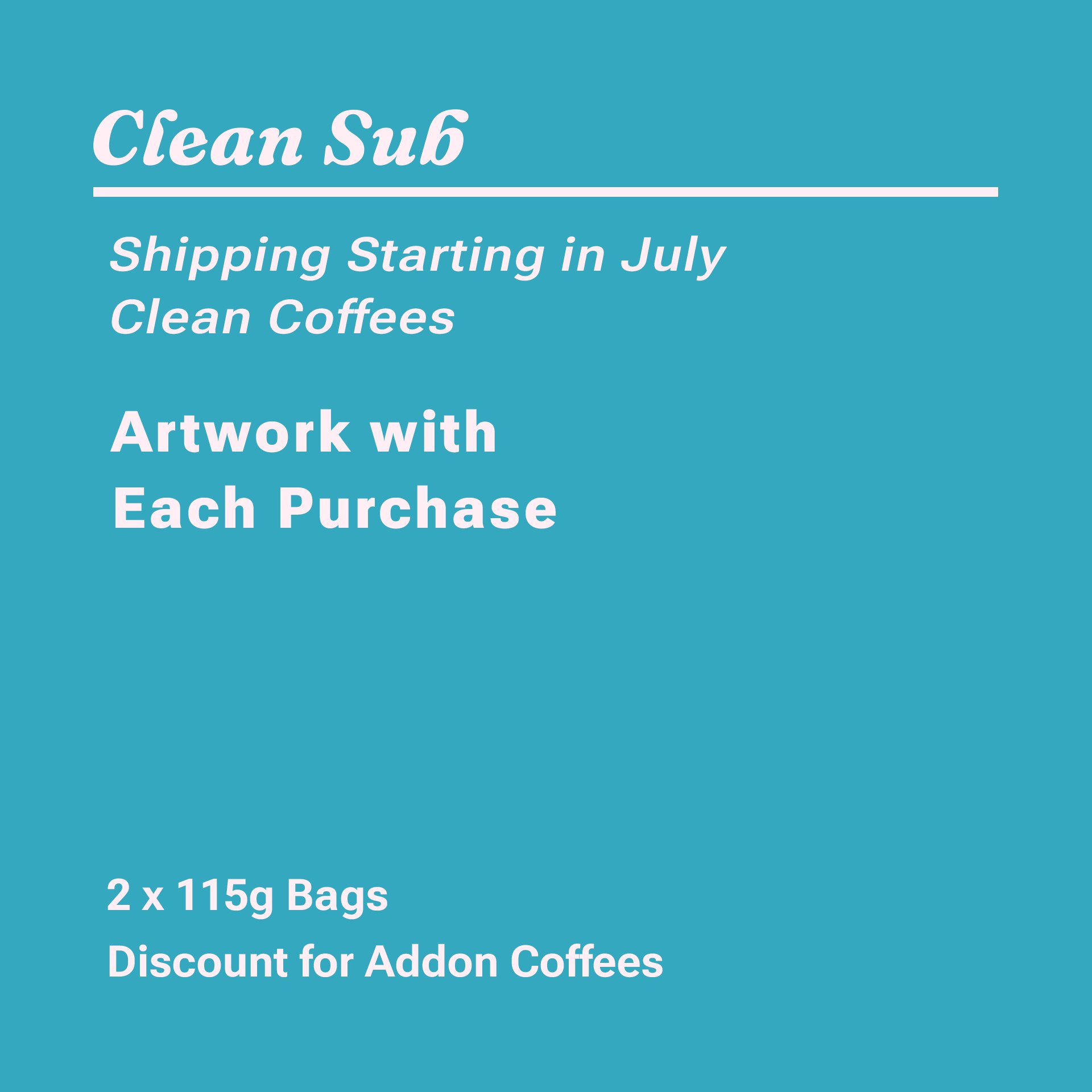 Clean Sub - Presale