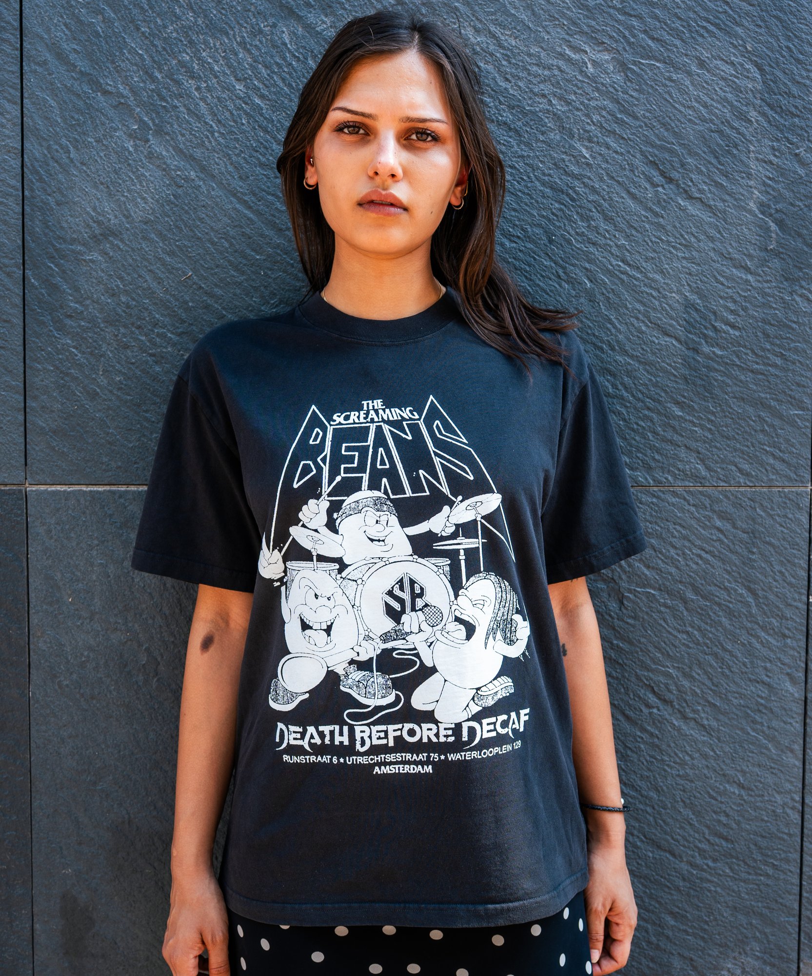 Death Before Decaf Tee