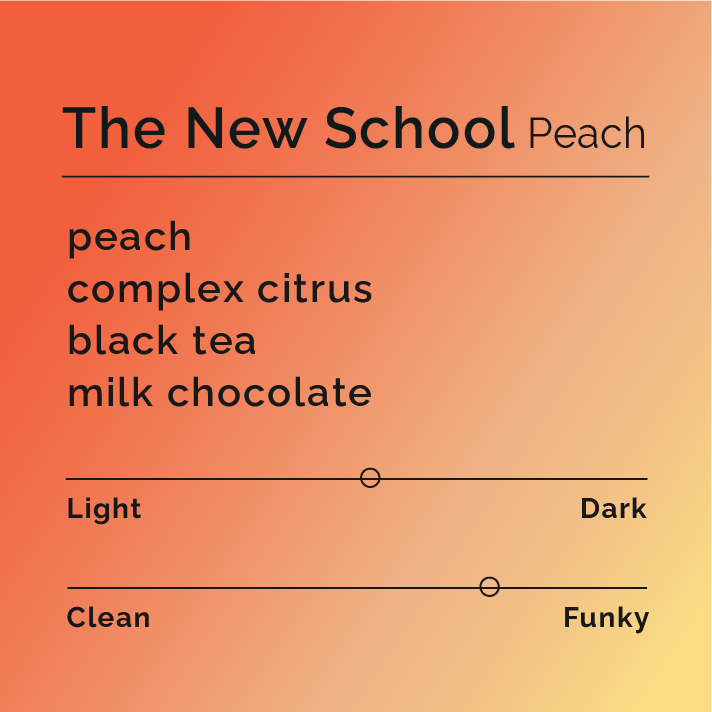 The New School Peach