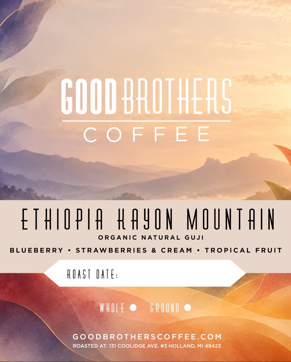Ethiopia Kayon Mountain – Organic Natural Guji (Light Roast)