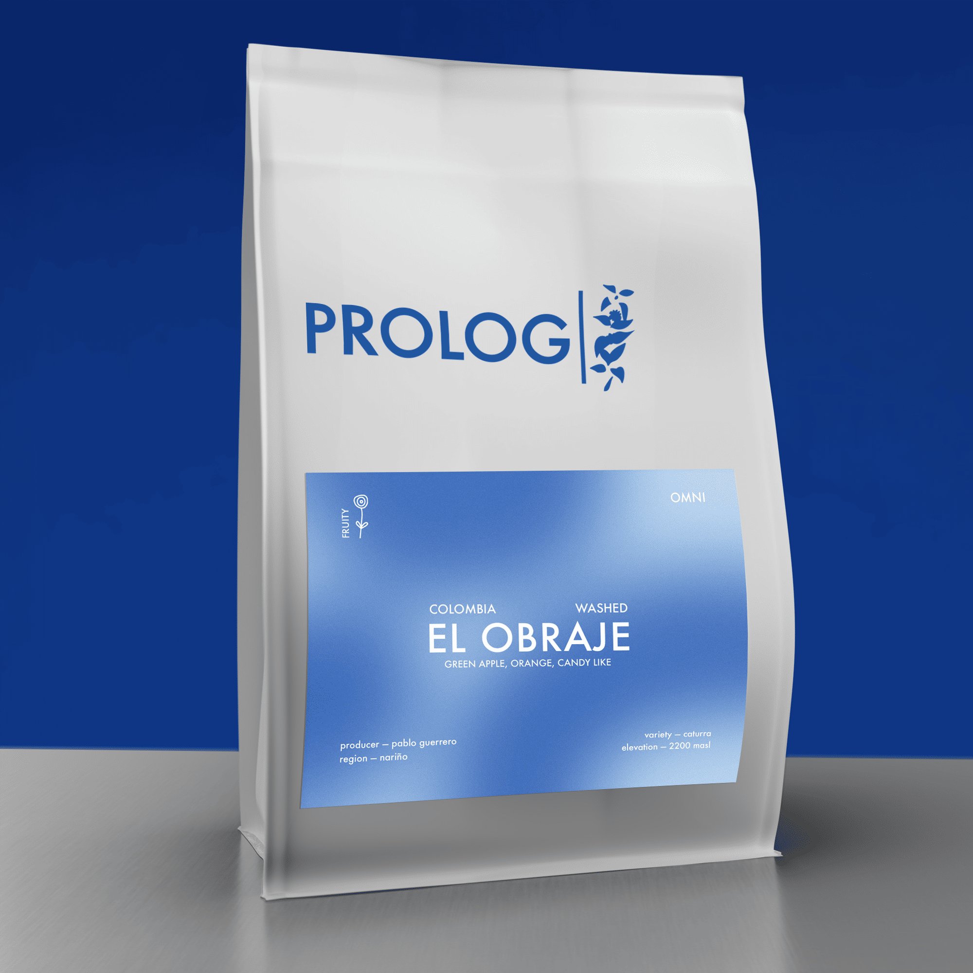 【Prolog Coffee】Colombia El Obraje - Caturra washed 200g [エル オブライエ - カツーラ ウォッシュト]