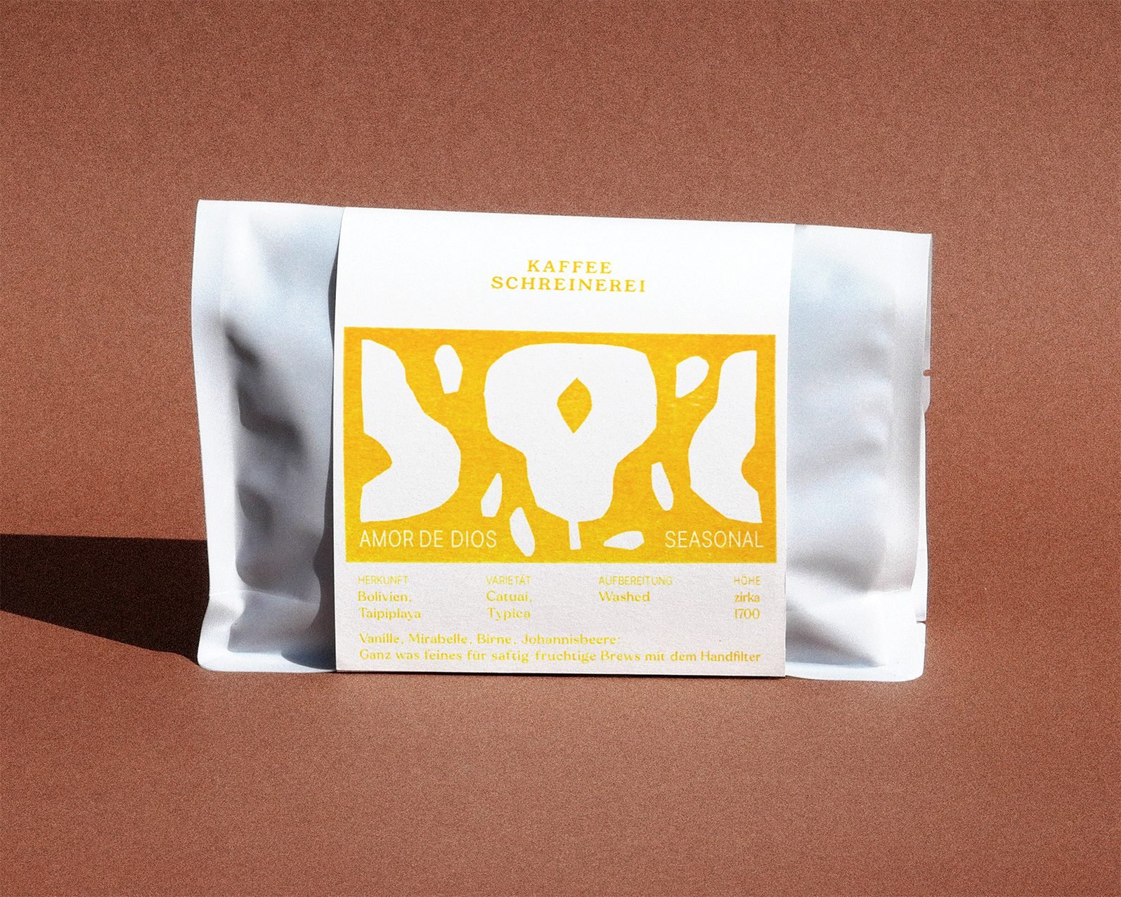 SEASONAL Neue Ernte Bolivien Amor de Dios Washed