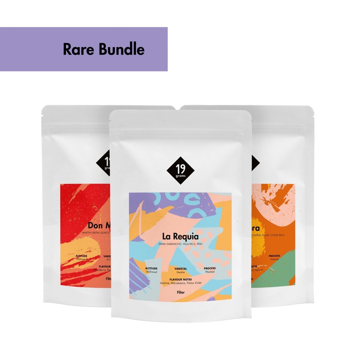 Seltene Kaffees Probierset
