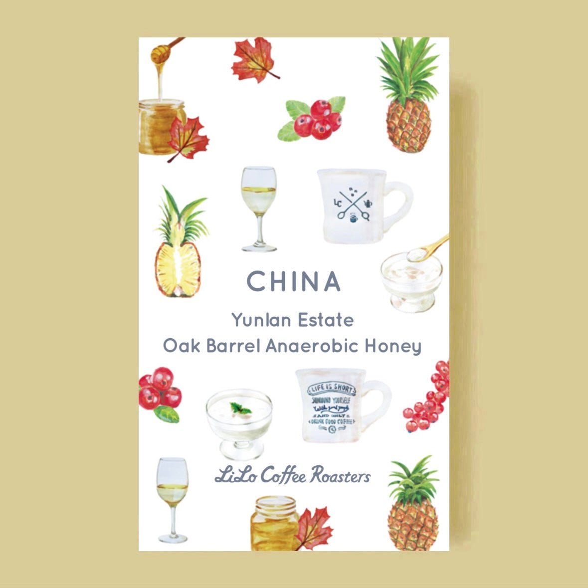 CHINA Yunlan Estate Oak Barrel Anaerobic Honey