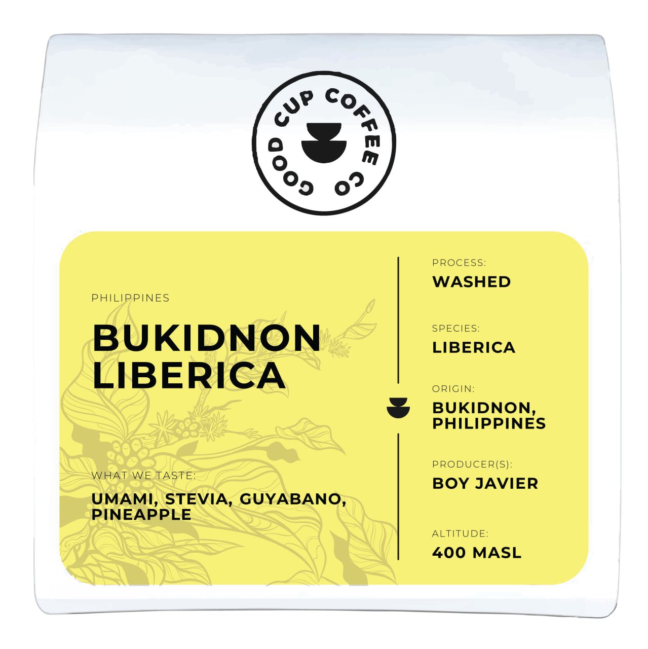 Philippines Bukidnon Boy Javier Liberica