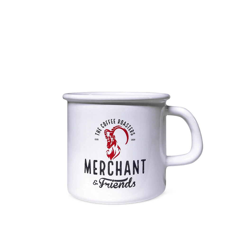 M&F Emaillebecher groß