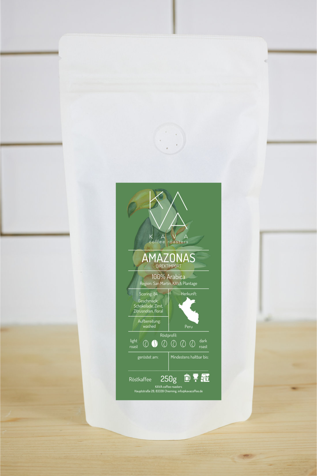 AMAZONAS PERU Kaffee (KAVA PLANTAGE)