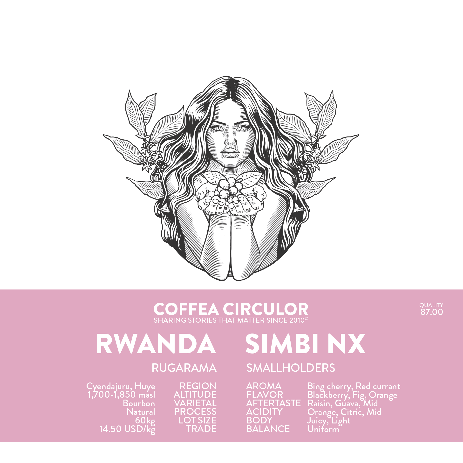 RWANDA Rwanda Simbi Natural NX