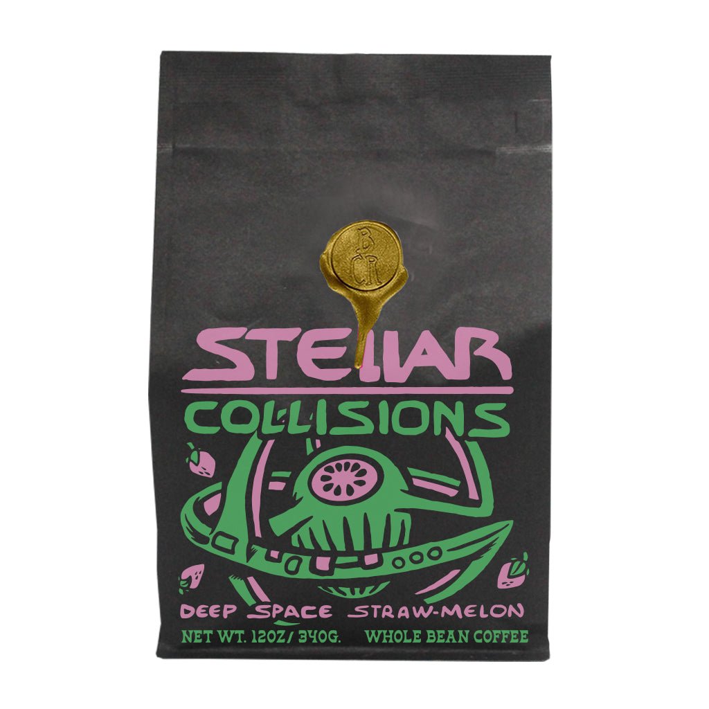Stellar Collisions - Deep Space Straw-Melon