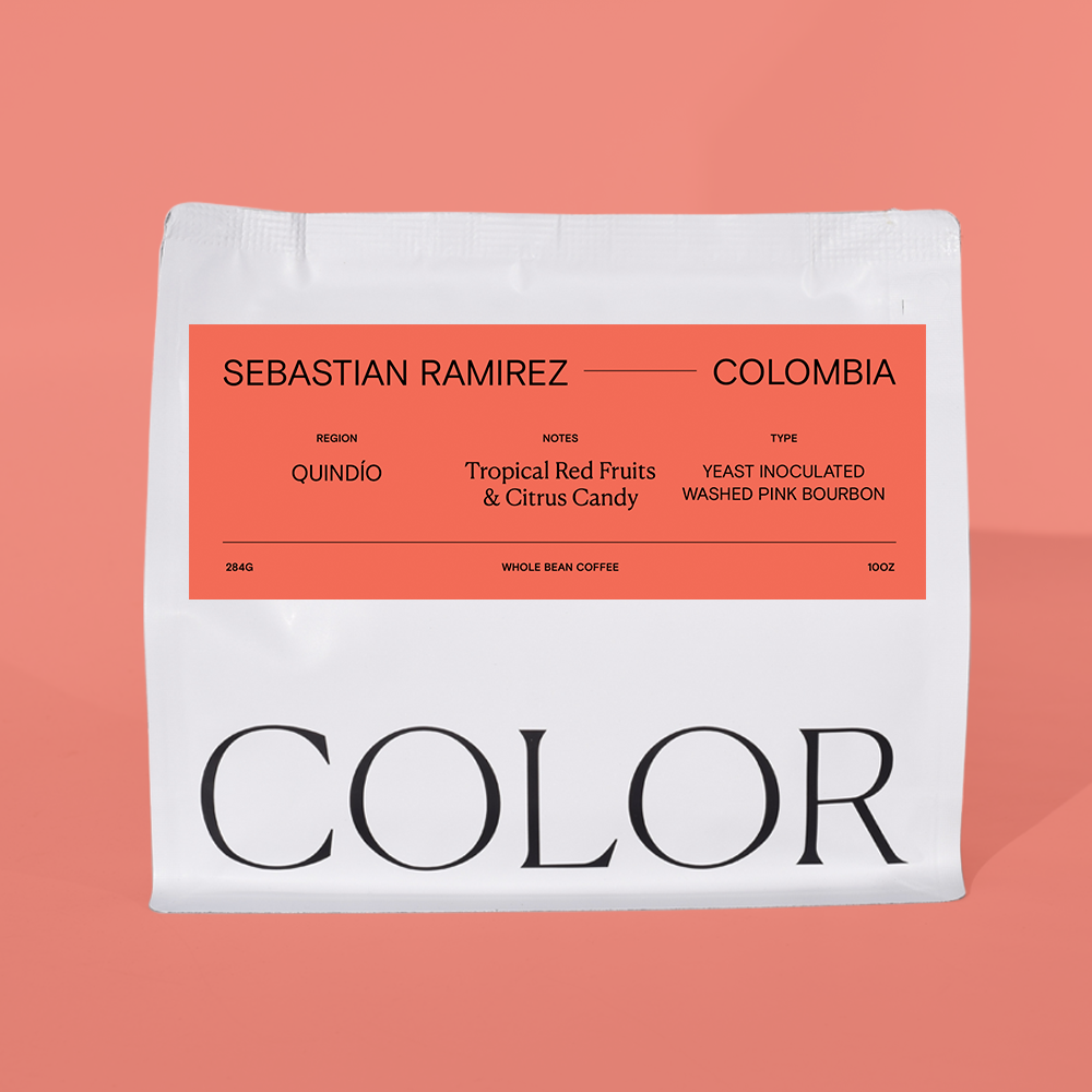 Colombia Sebastian Ramirez - Yeast Inoculated Washed Pink Bourbon