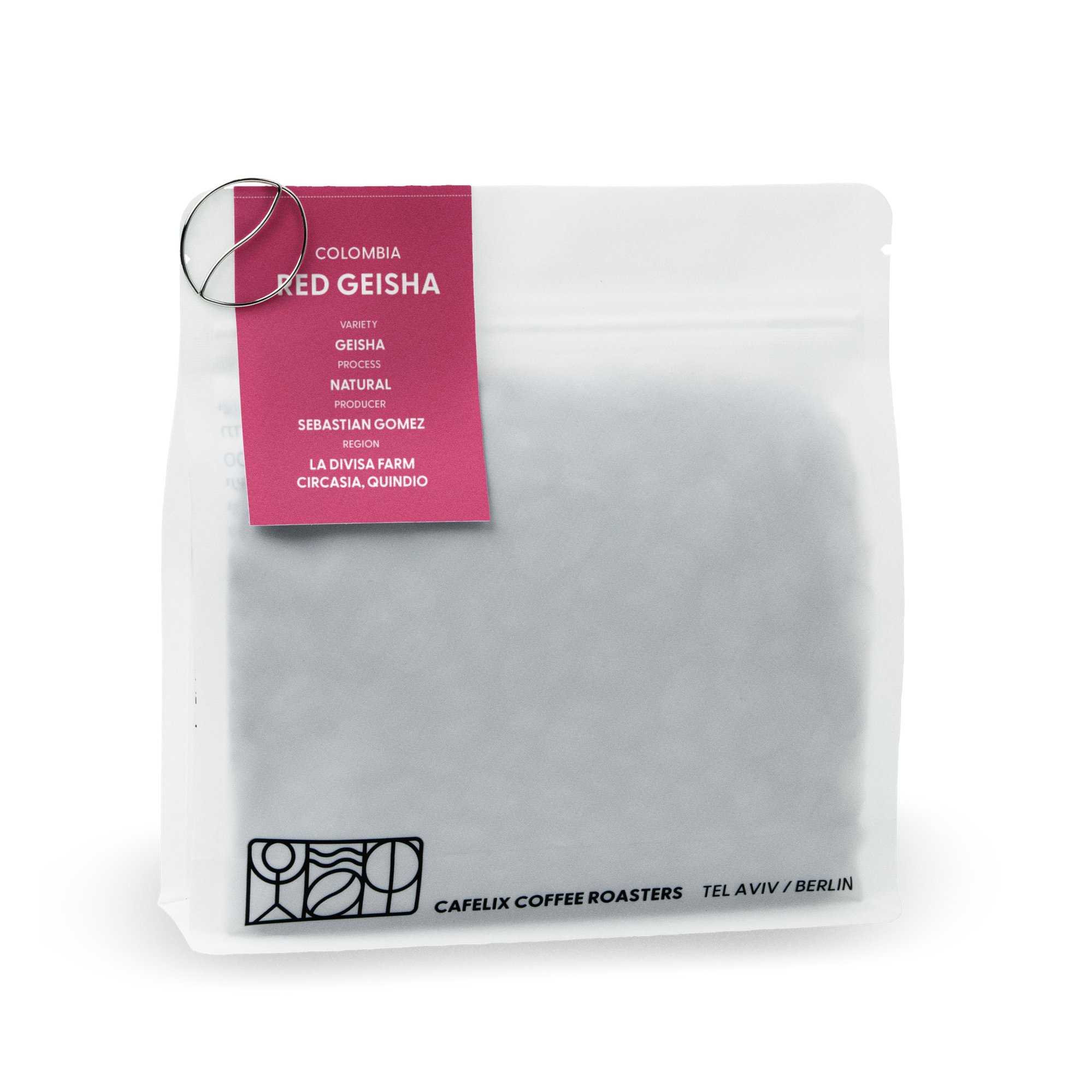 Colombia, Quindio - Red Geisha, natural
