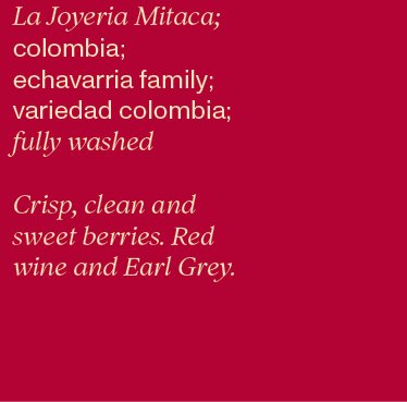 Red – La Joyeria Mitaca