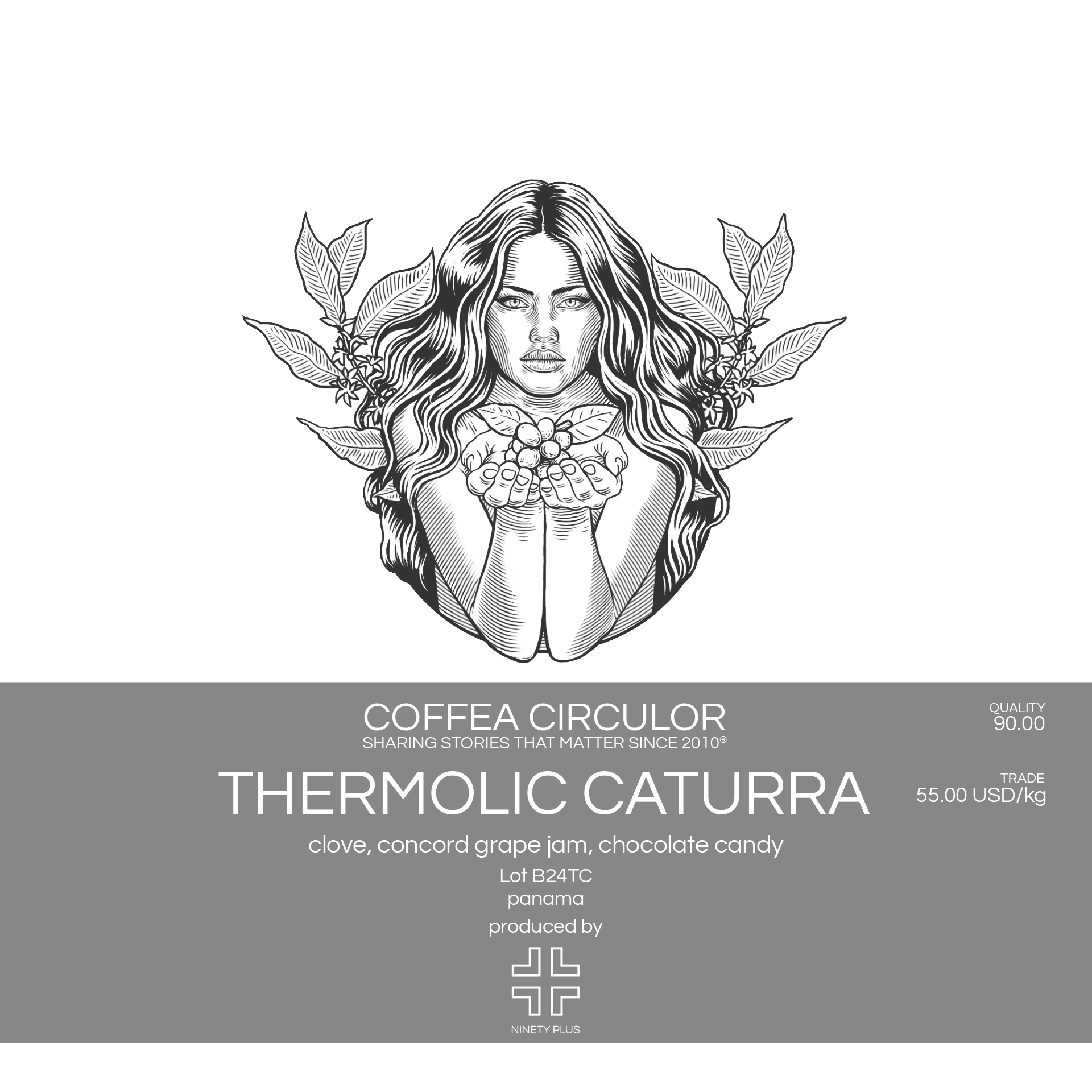 PANAMA Ninety Plus Thermolic Caturra AX