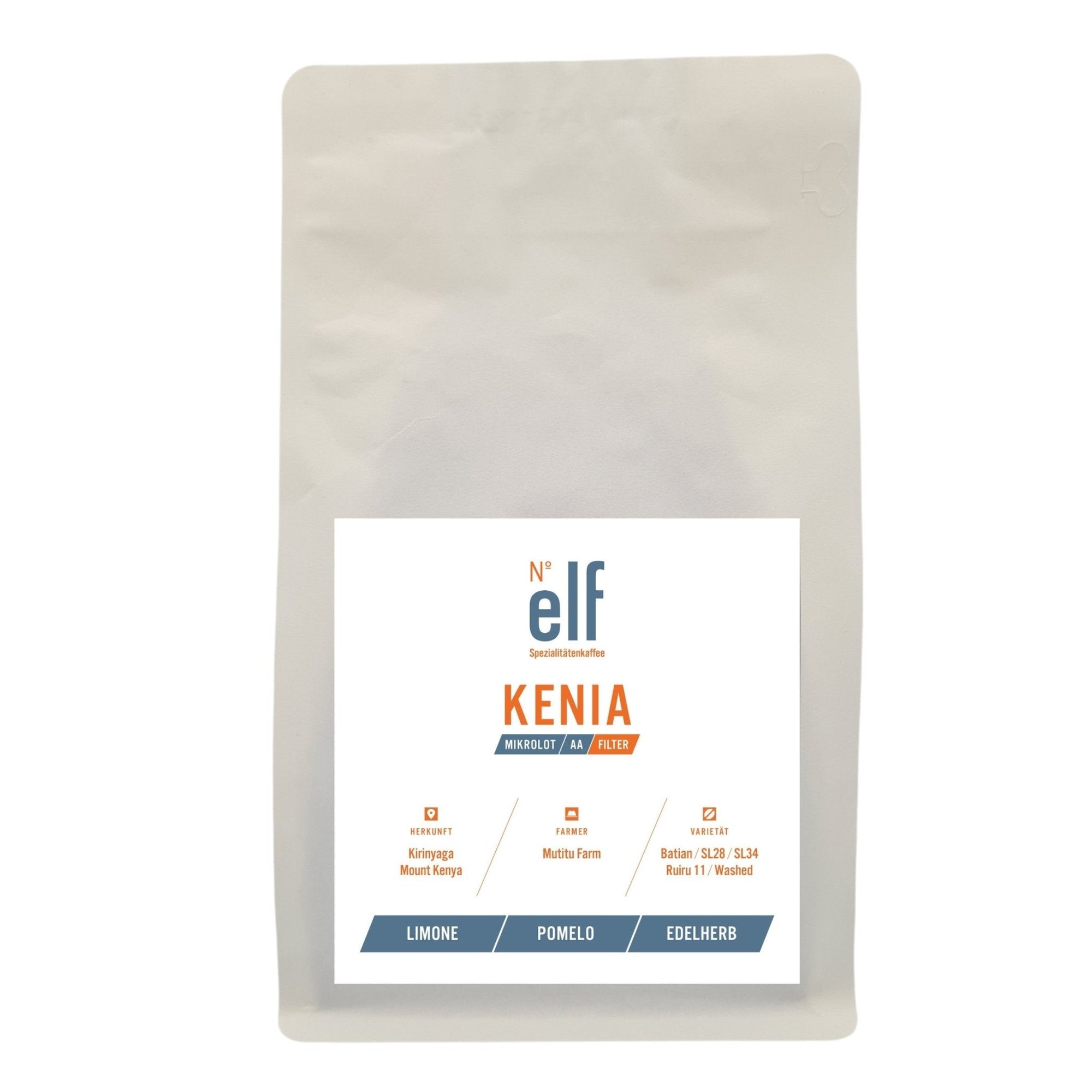 Kaffeebohnen KENIA Mutitu Mikrolot AA