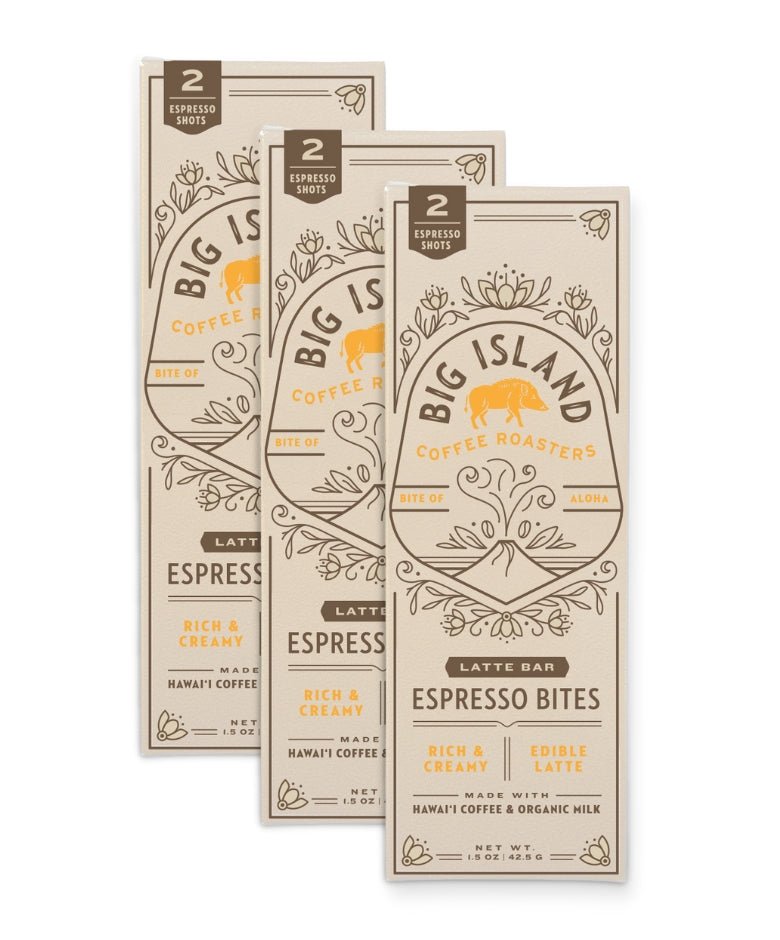 Latte Espresso Bites | Hawaiian Coffee & Organic Cream