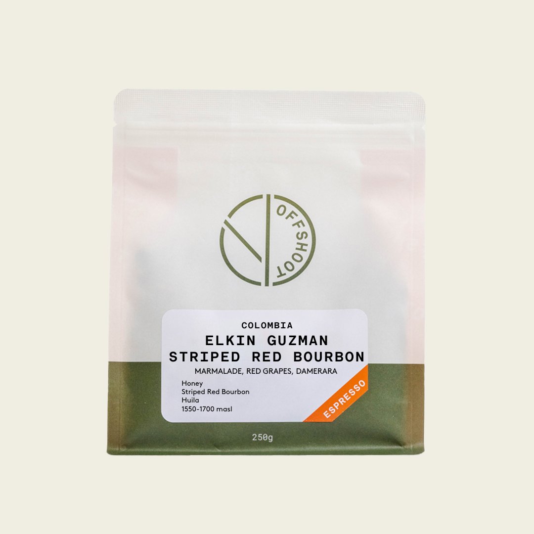 Elkin Guzman Striped Red Bourbon