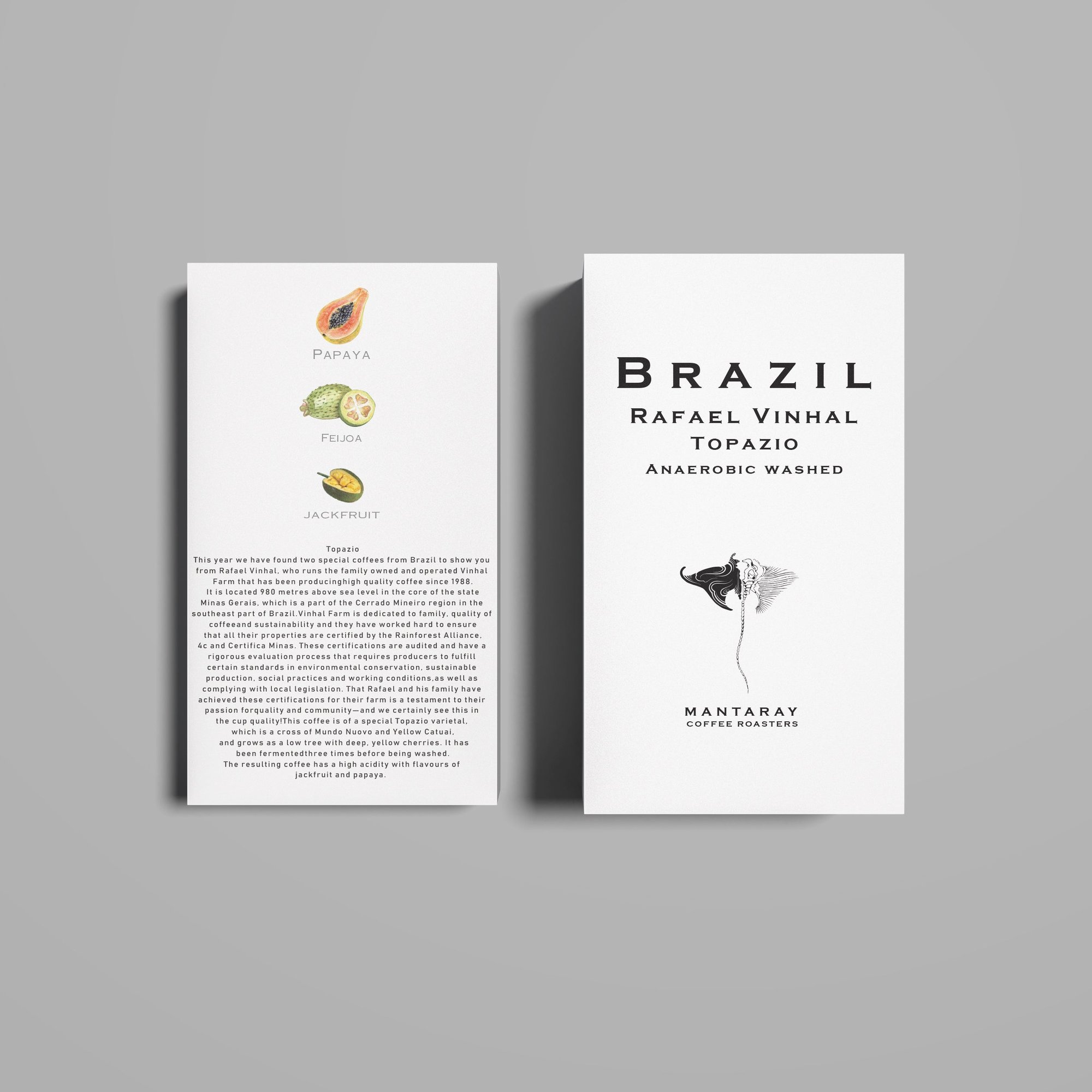 Brazil Topazio Rafael Vinhal Anaerobic washed (Single Origin Filter)