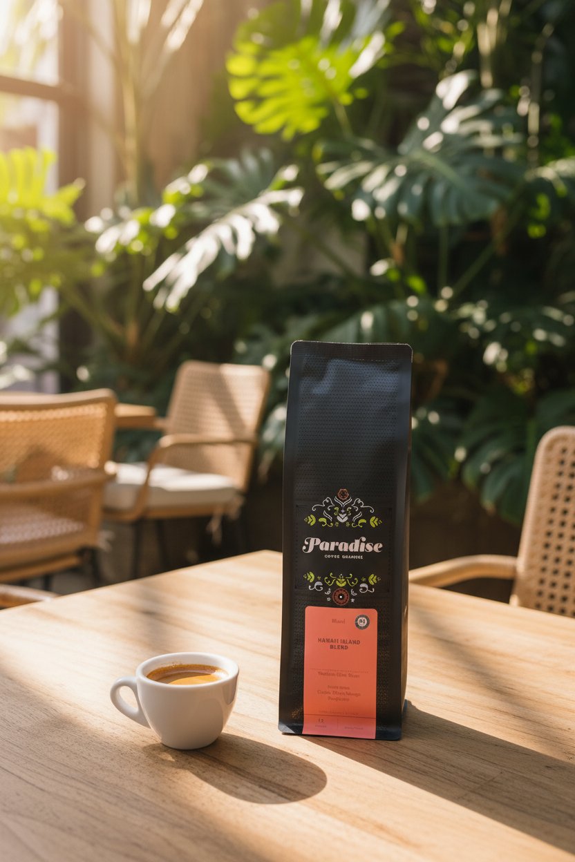 Hawai‘i Island Blend Medium-Dark Roast (Kona+ Ka‘ū)