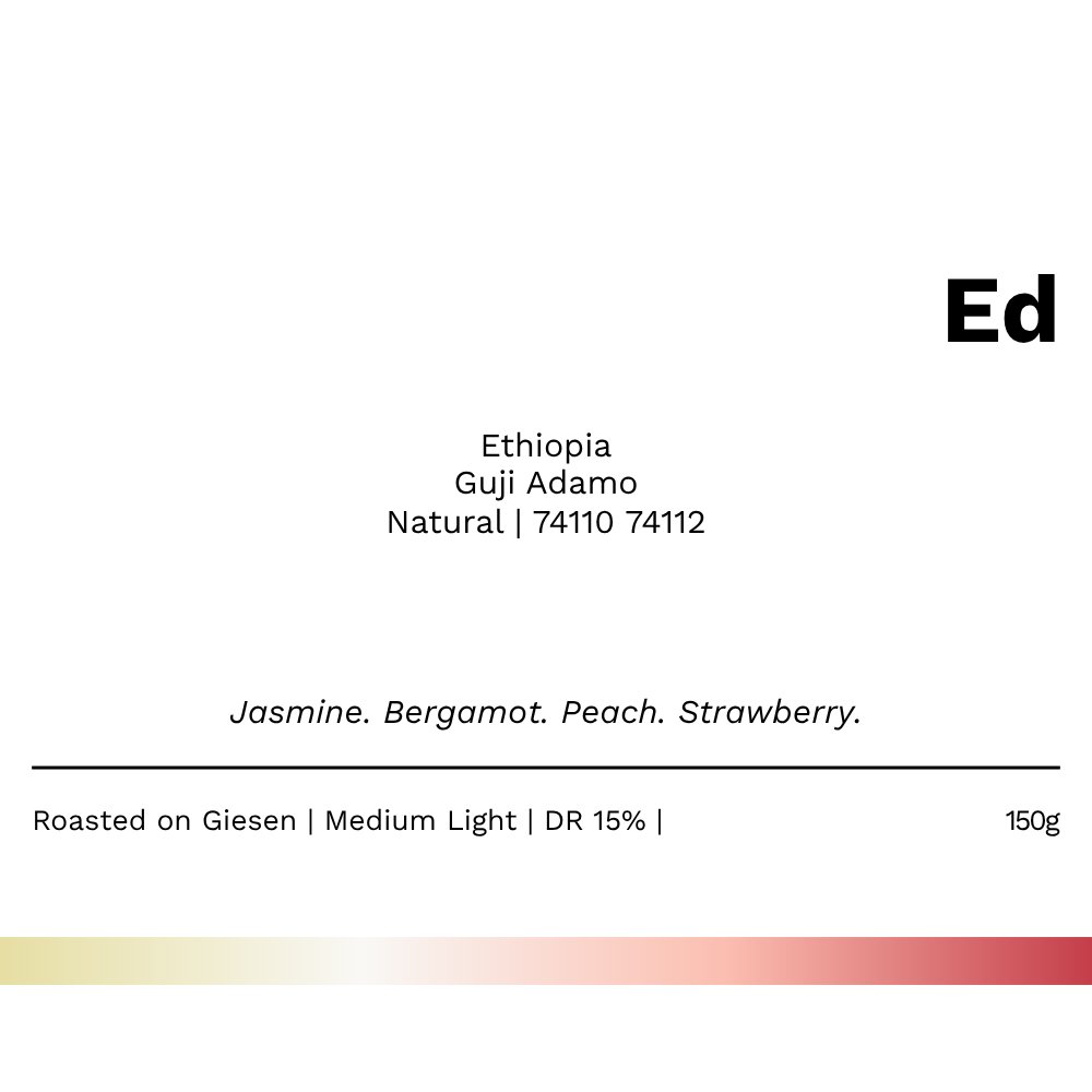 Ed - Guji Adamo Natural