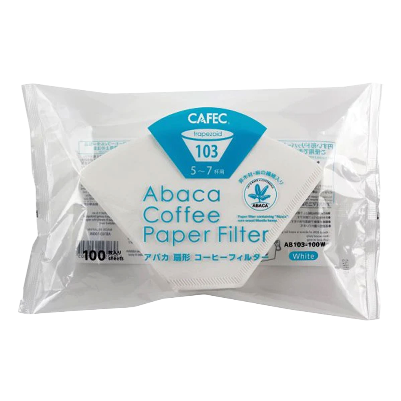 Filtres Abaca Trapezoid 103 – 5 à 7 tasses