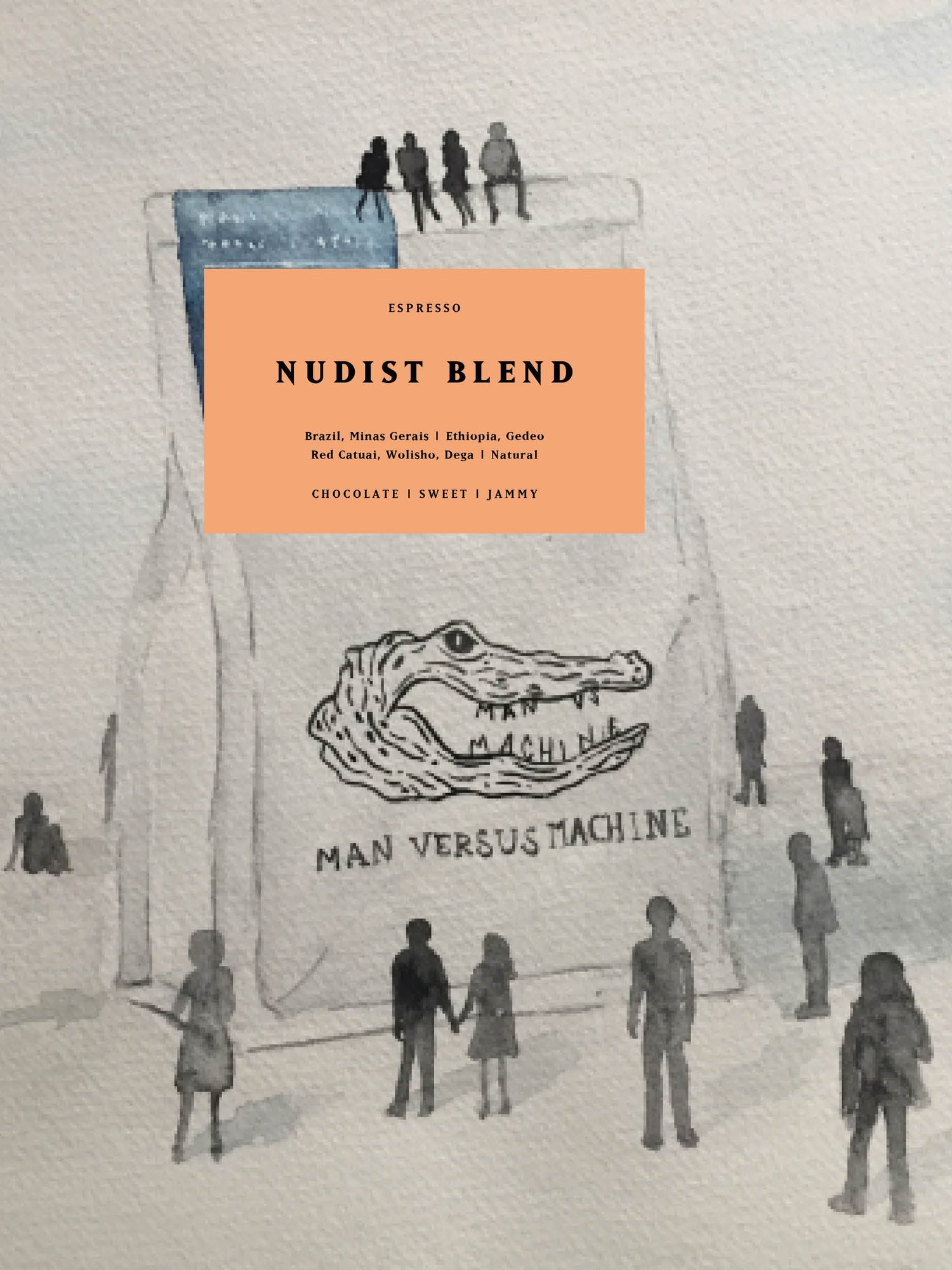 "NUDIST BLEND" ESPRESSO BLEND