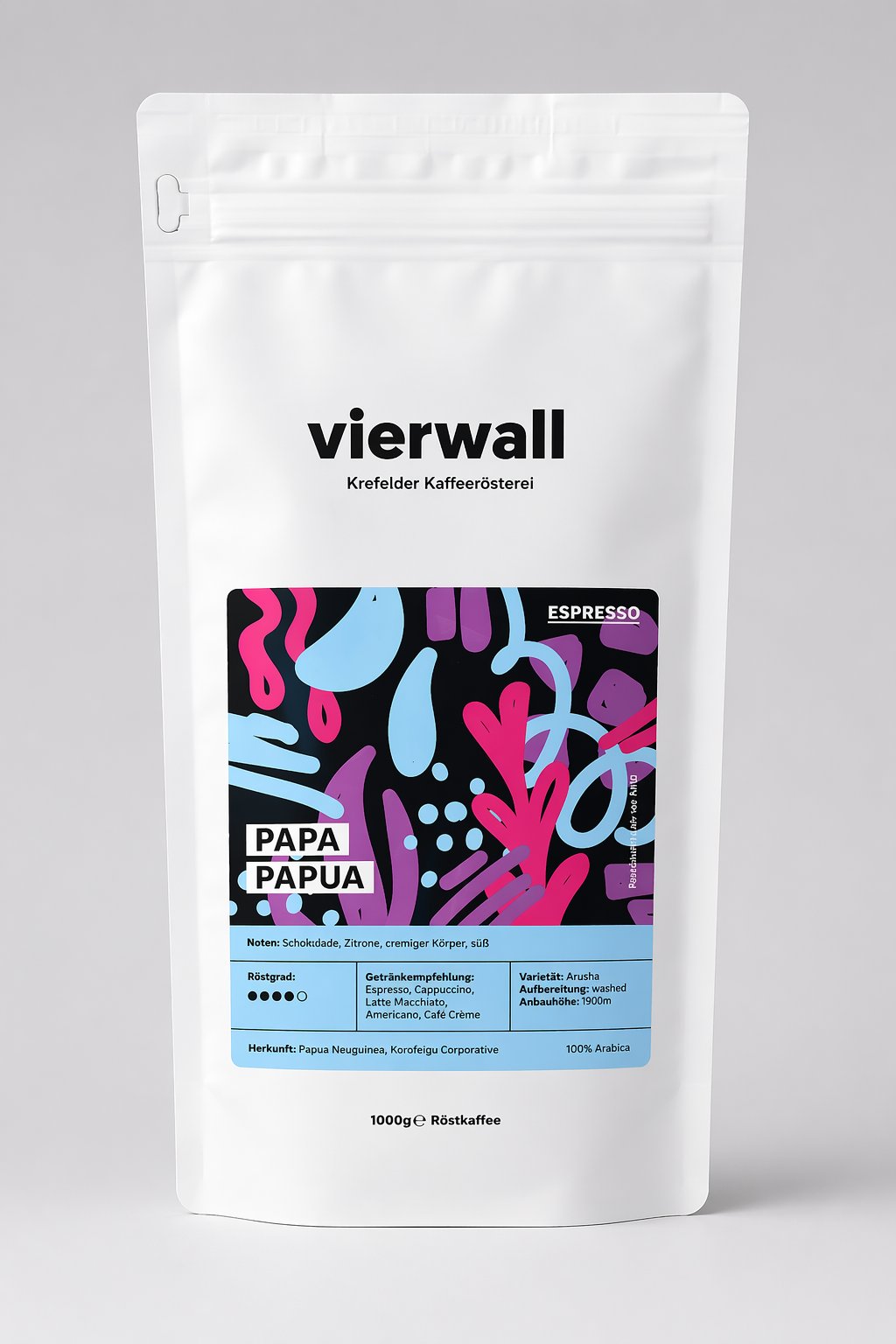 Papa Papua - Cremiger Espresso aus Papua-Neuguinea | vierwall