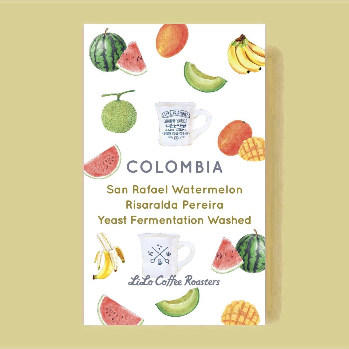 (終売ずみ)COLOMBIA San Rafael Watermelon Risaralda Pereira Yeast Fermentation Washed