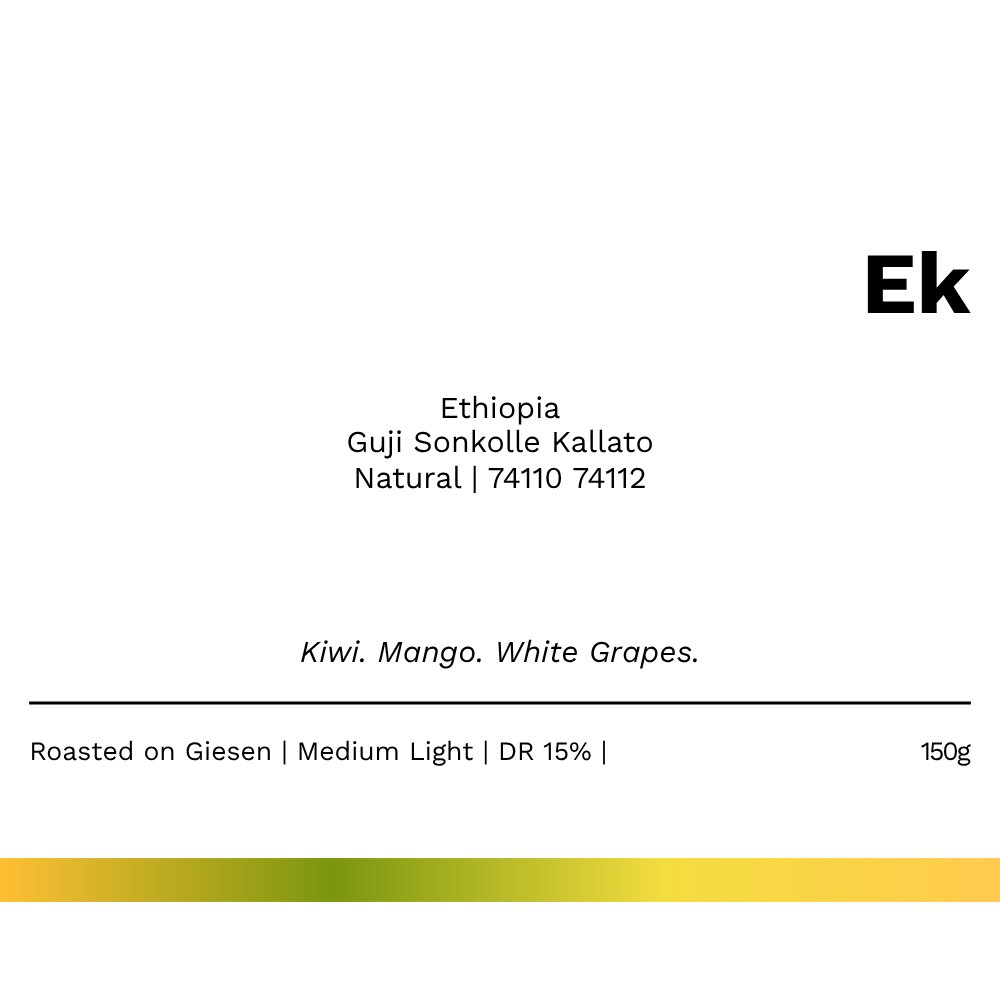 Ek - Guji Sonkolle Kallato Natural (SOE)
