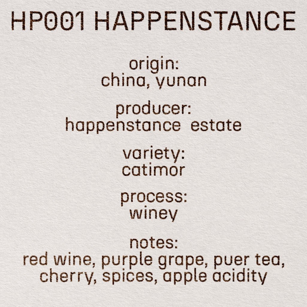 hp001 - happenstance