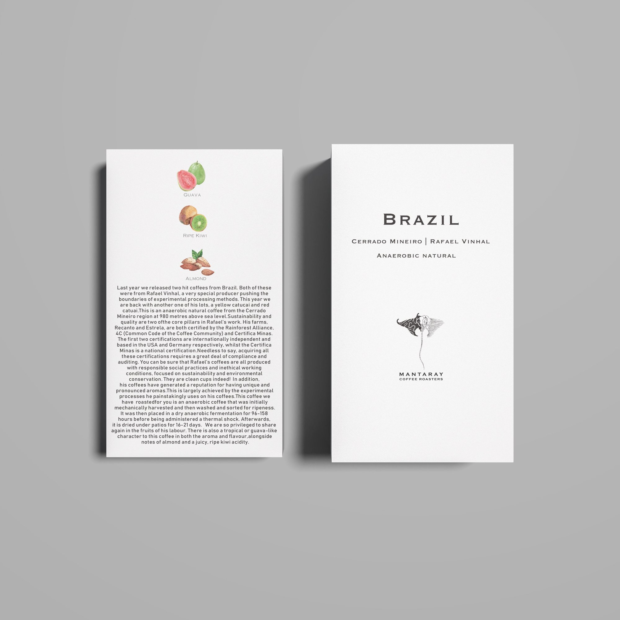 Brazil Cerrado Mineiro | Rafael Vinhal Anaerobic natural (Single Origin Filter)